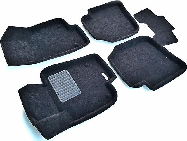 Коврики текстильные Euromat 3D Business для салона Skoda Superb II 2009-2014. Артикул EMC3D-004509