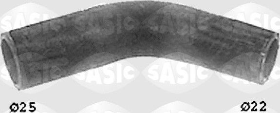 Патрубок системы охлаждения (радиатора) Sasic. Артикул SWH0360