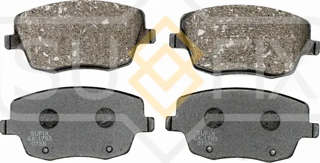 Колодки тормозные передние (Sufix). Артикул SX1793