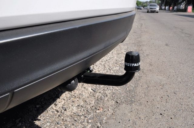 Фаркоп Westfalia для Jeep Grand Cherokee WK2 2011-2014 (вкл SRT8, вкл. Summit, кроме Trackhawk) . Быстросъемный крюк. Артикул 342221600001