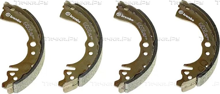 Тормозные колодки Brembo ESSENTIAL LINE задние для Geely CK (Otaka) I 2005-2016. Артикул S 16 507