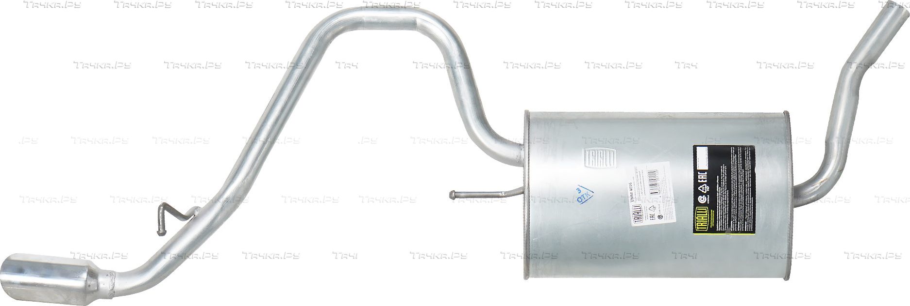Глушитель (задняя часть) Trialli для Hyundai i30 I 2007-2011. Артикул EMM 4016