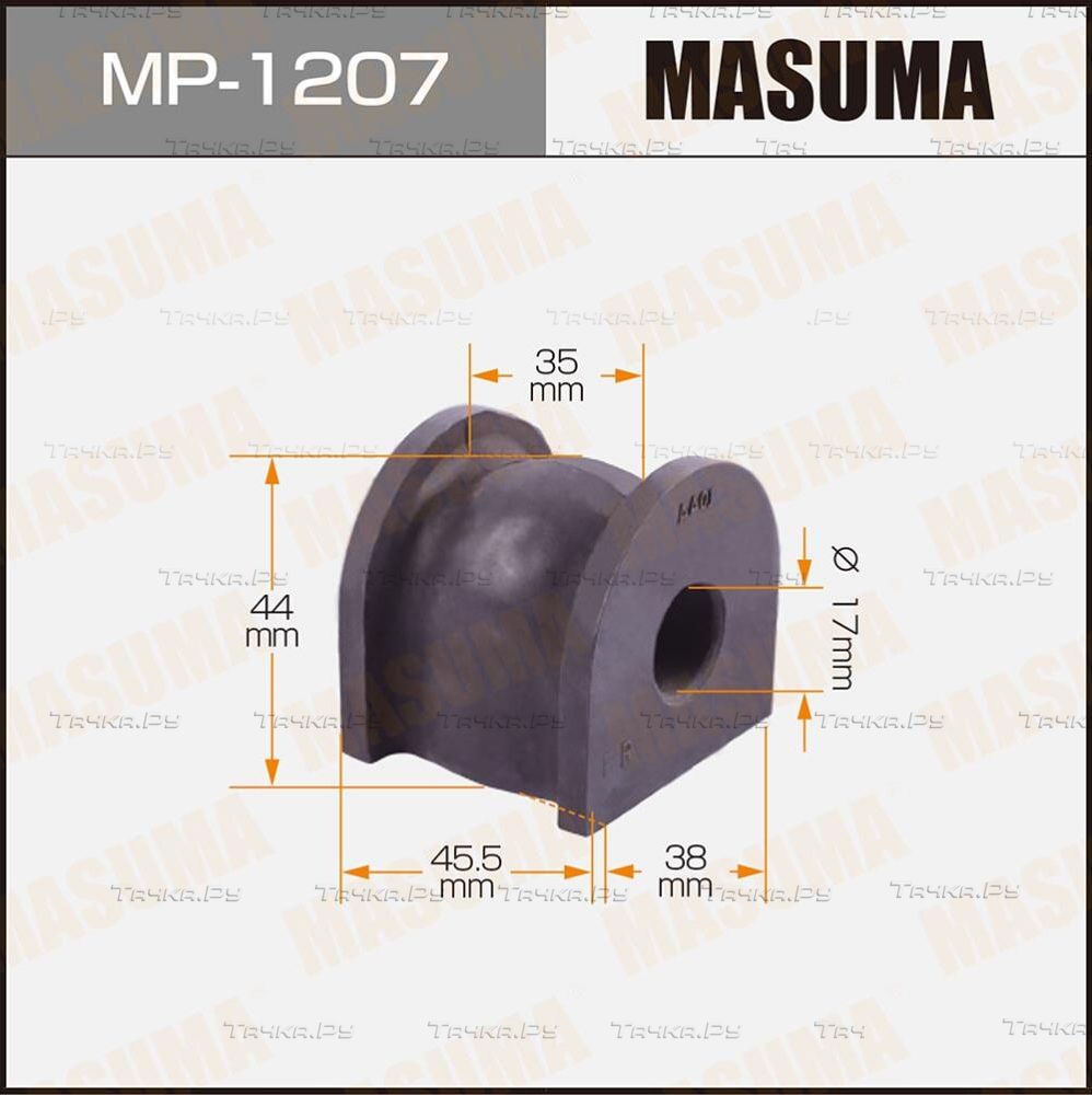 Втулки стабилизатора Masuma задние для Honda Accord VIII 2008-2015. Артикул MP-1207