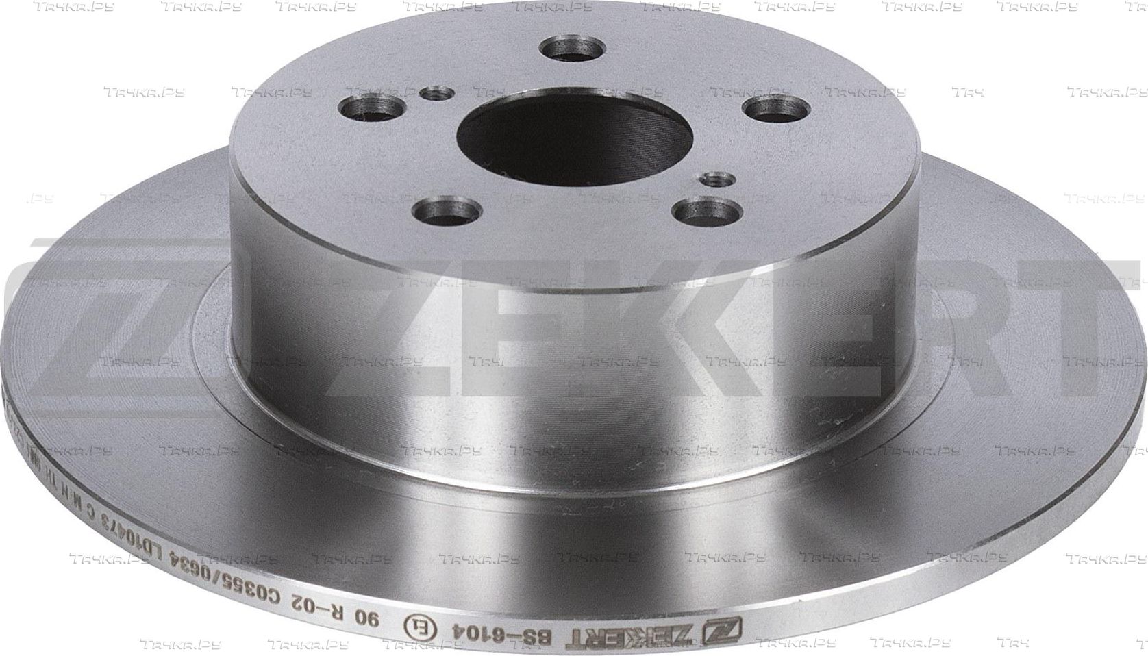 Тормозной диск Zekkert. Артикул BS-6104