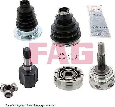 Шрус наружный (граната) Fag передний для Renault Modus I 2004-2012. Артикул 771 0490 30