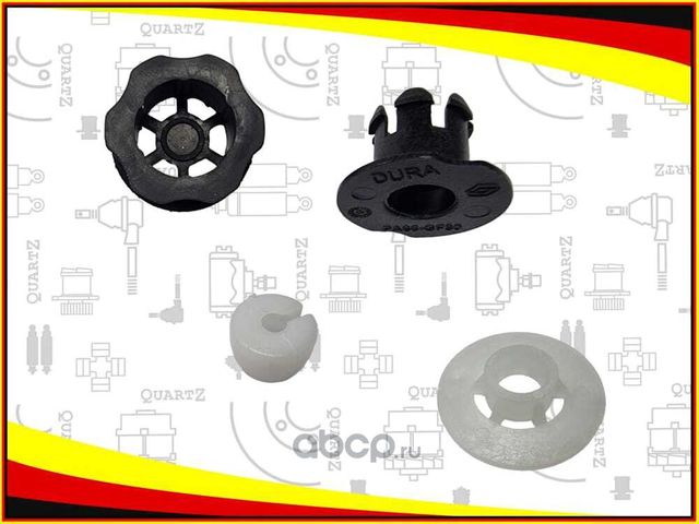 QZ349015922KIT (349015922R) NISSAN Ремкомплект троса КПП (Quartz). Артикул QZ349015922KIT