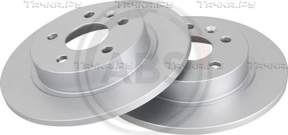 Тормозной диск ABS COATED задний для Chevrolet Cruze I 2009-2015. Артикул 18035