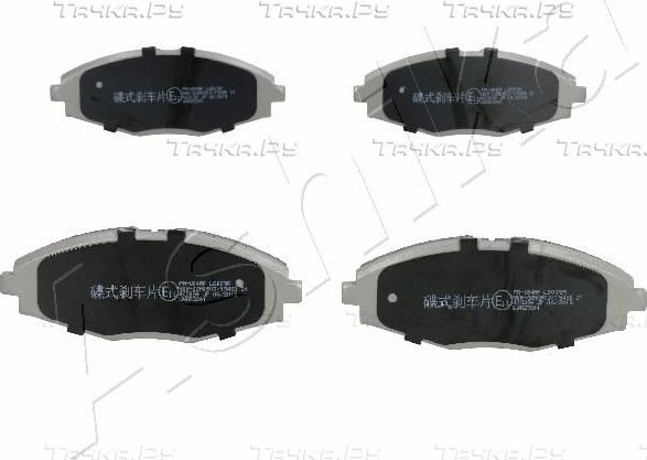 Тормозные колодки ASHIKA передние для Daewoo Lanos 1997-2008. Артикул 50-W0-004