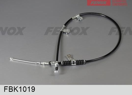 Трос ручника (тросик ручного тормоза) Fenox. Артикул FBK1019