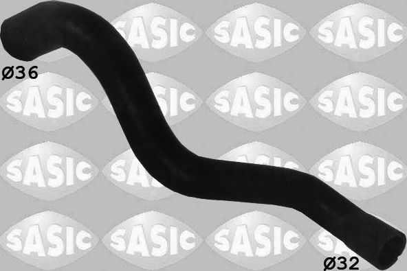 Патрубок радиатора (системы охлаждения) Sasic. Артикул 3406158