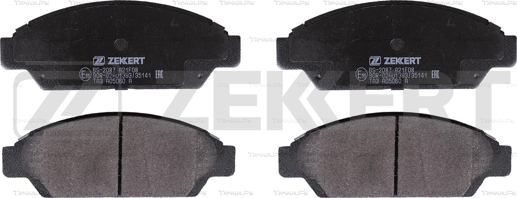 Тормозные колодки Zekkert. Артикул BS-2087