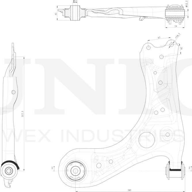 Рычаг подвески (Unio). Артикул SSP-40180