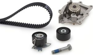 Помпа (водяной насос) с комплектом ремня ГРМ Gates PowerGrip® для Citroen Jumpy III 2016-2025. Артикул KP25672XS