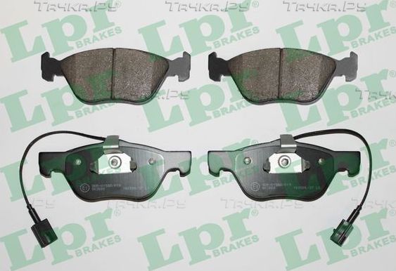 Тормозные колодки LPR передние для Fiat Punto II 2003-2005. Артикул 05P1098