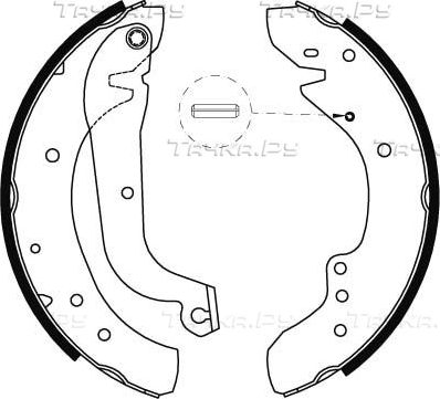 Тормозные колодки TRW задние для Citroen C25 1981-1994. Артикул GS8565
