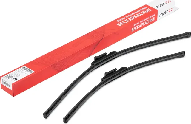 Щетки стеклоочистителя (к-кт) 700/500мм (Metaco). Артикул 9502141
