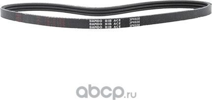 Приводной ремень поликлиновой Bando. Артикул 3PK 630