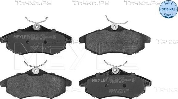 Тормозные колодки Meyle Original передние для Citroen C3 I 2002-2010. Артикул 025 234 0719