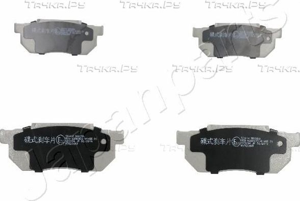 Тормозные колодки Japanparts. Артикул PA-414AF