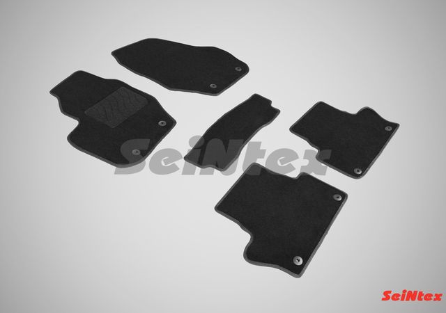 Коврики текстильные Seintex на нескользящей основе для салона Volvo XC60 I 2008-2017. Артикул 86280