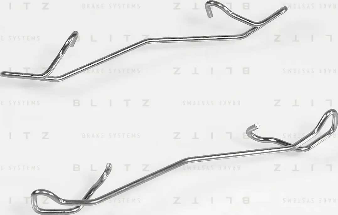 Ремкомплект передних тормозных колодок (Blitz). Артикул BR0624