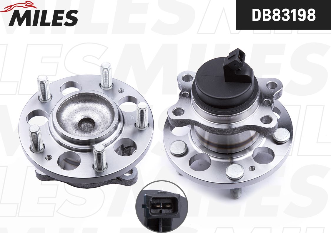 Ступица колеса с интегрированным подшипником Miles. Артикул DB83198