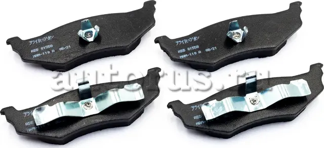 Колодки тормозные дисковые | зад | (Allied Nippon). Артикул ADB01558