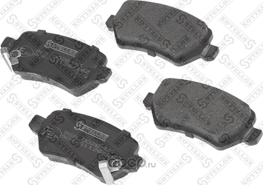 Тормозные колодки Stellox. Артикул 968 002B-SX