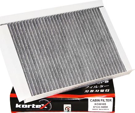 Фильтр воздушный салона HYUNDAI i30,Elantra (07-) KIA Ceed (06-) угольный KORTEX. Артикул KC0010S