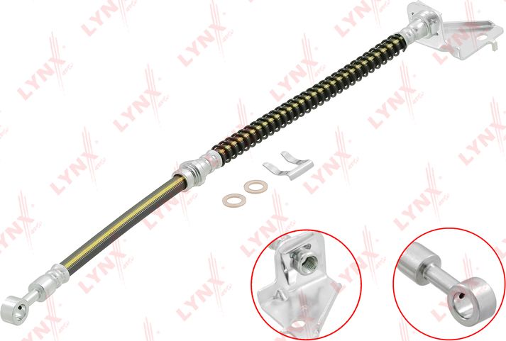 Тормозной шланг LYNXauto. Артикул BL-4073