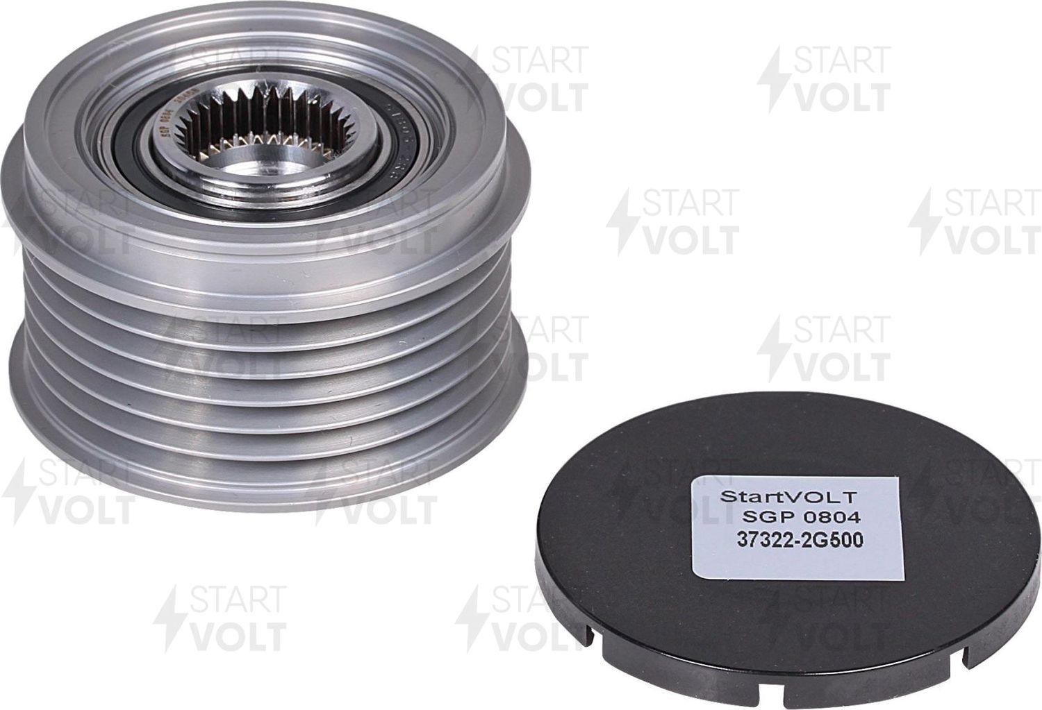 Муфта генератора обгонная StartVOLT для Kia Optima III 2010-2015. Артикул SGP 0804