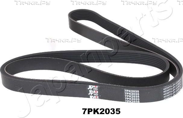 Приводной ремень поликлиновой Japanparts. Артикул DV-7PK2035