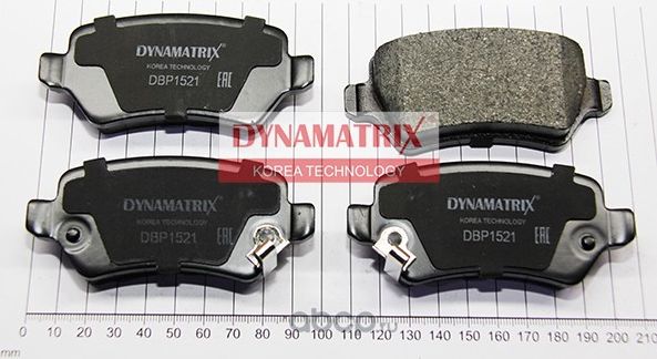Колодки тормозные дисковые (Dynamatrix-Korea) Dynamatrix-Korea. Артикул DBP1521