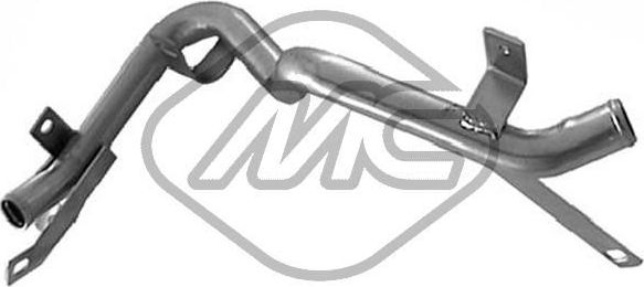 Патрубок радиатора (системы охлаждения) Metalcaucho. Артикул 03057