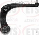 Поперечный рычаг передней подвески ETS правый для Peugeot 206 1998-2007. Артикул 20.TC.492