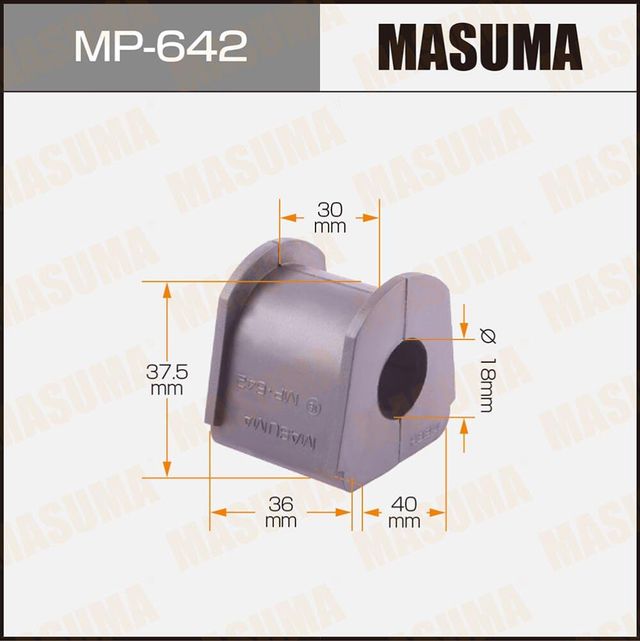Втулки стабилизатора Masuma. Артикул MP-642