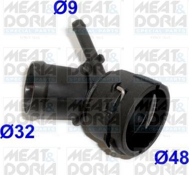 Фланец системы охлаждения Meat & Doria. Артикул 93516