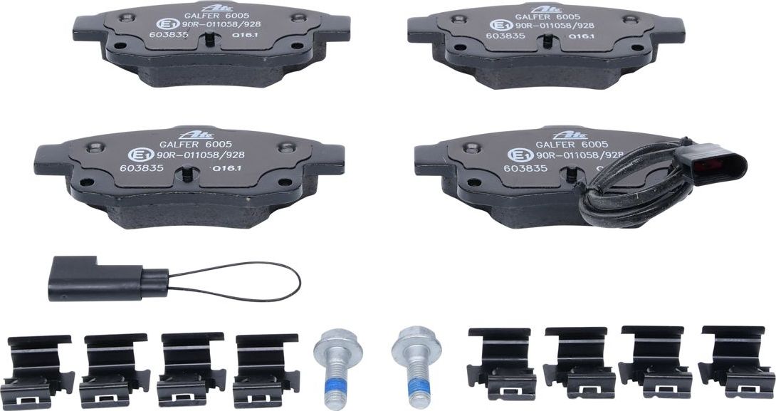 Тормозные колодки ATE. Артикул 13.0460-3835.2