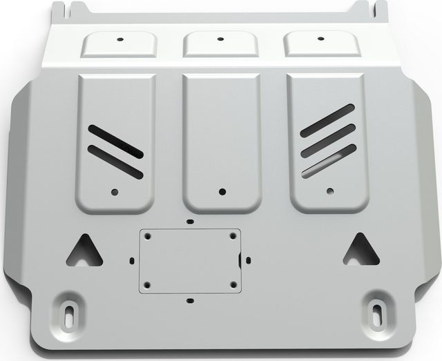 Защита алюминиевая Rival для картера Mitsubishi Pajero Sport II 2008-2016. Артикул 2333.4033.1.6