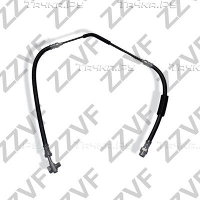 Тормозной шланг ZZVF задний левый для Land Rover Range Rover III 2002-2012. Артикул ZV44358