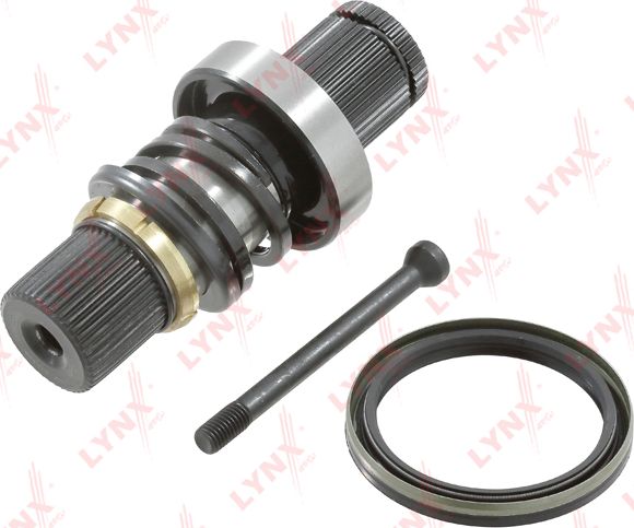 Полуось (привод в сборе, приводной вал) LYNXauto передняя левая для Volkswagen Multivan T5 2003-2015. Артикул CD-1483