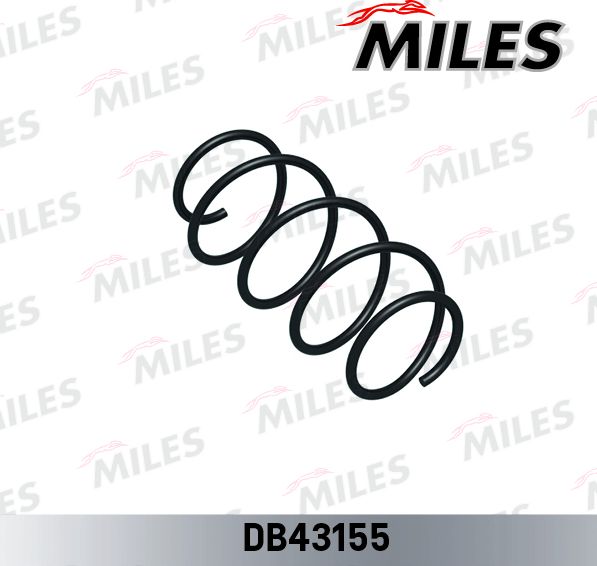 Пружина подвески Miles передняя для Volvo S40 I 2000-2003. Артикул DB43155
