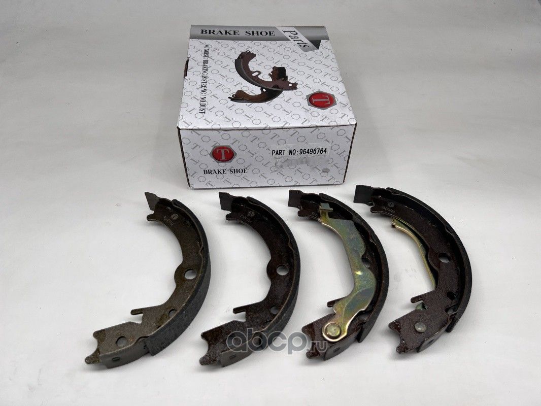 Колодки тормозные барабанные | зад | (Trassavto). Артикул TRSCB031