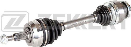 Полуось (привод в сборе, приводной вал) Zekkert передняя левая для Volkswagen Transporter T5 2003-2015. Артикул AW-4840