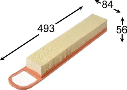 Фильтр воздушный PEUGEOT 308 1.6 2007 - по наст. время  CITROEN C4 1.6 2009 - по наст. время  CITROE (Azumi). Артикул a42468