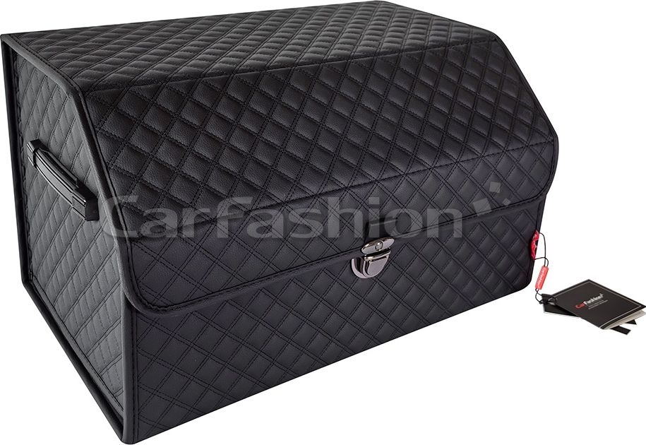 Органайзер CarFashion в багажник TREVEL Черный/Черный. Артикул 45044