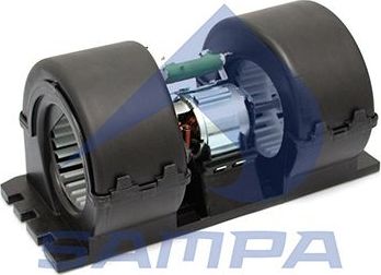 Вентилятор, мотор печки (отопителя) салона Sampa для Mercedes-Benz Actros MP1 1996-2003. Артикул 203.494