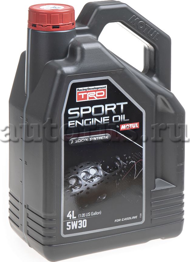 MOTUL TRD SPORT ENGINE OIL GASOLINE 5W30 ( 4л) синтетическое моторное масло. Артикул 110940