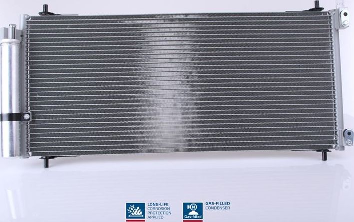 Радиатор кондиционера (конденсатор) Nissens (алюминий). Артикул 94830