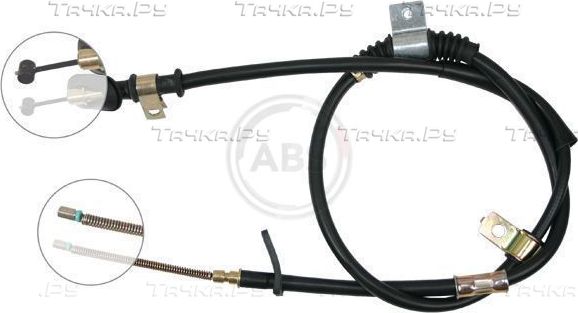 Трос ручника (тросик ручного тормоза) ABS. Артикул K14108
